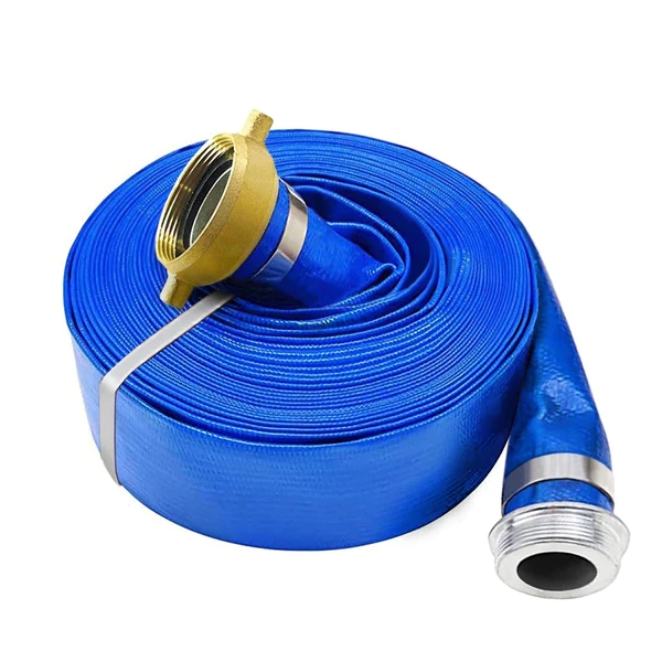 Taixu PVC 20 FT Suction Hose, 50 FT Discharge Hose, and Strainer Kit with Pin Lug Couplings